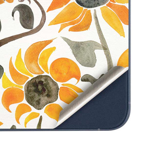 Yellow Sunflower by Cat Coq Galaxy A36 5G Skin